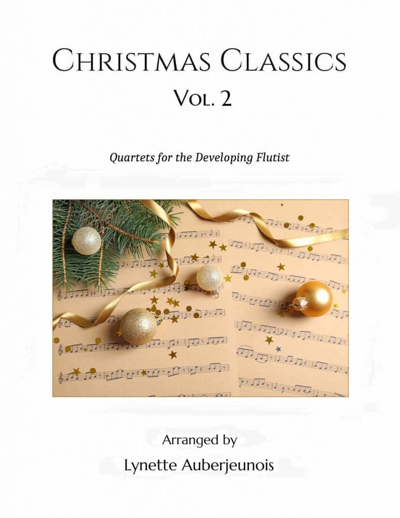 Cover for Christmas Classics for Flute Quartet - Vol. 2