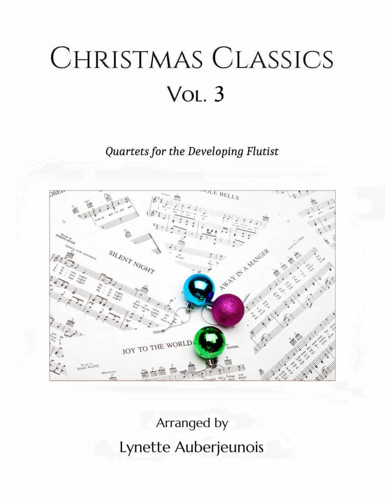 Cover for Christmas Classics for Flute Quartet - Vol. 3