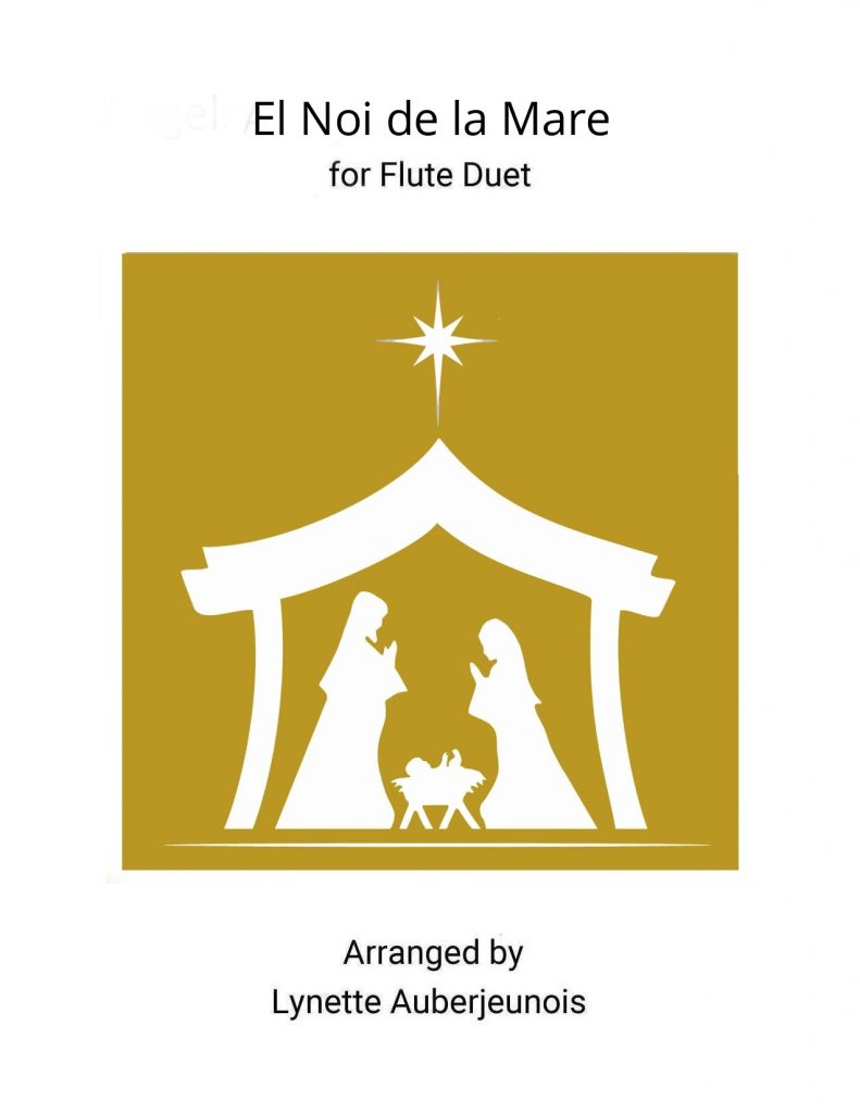 Sheet music cover for El Noi de la Mare flute duet