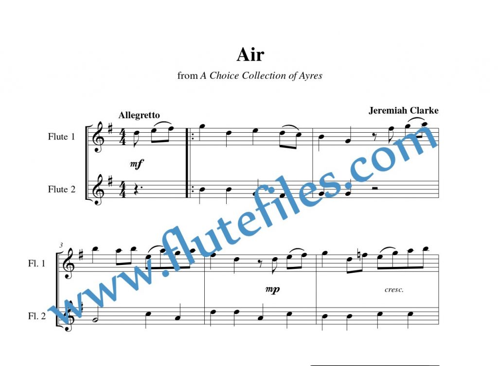 https://www.flutefiles.com/classical-duets/clarke-air-flute-duet/