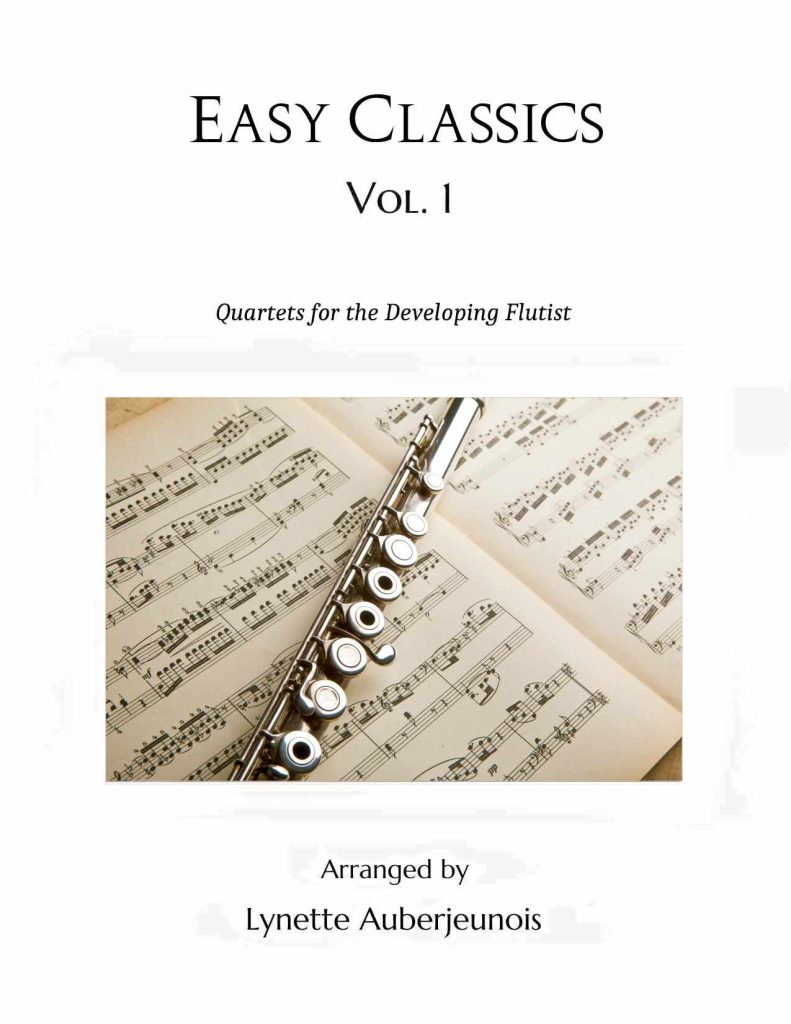 Cover for Easy Classics for Flute Quartet - Vol. 1
