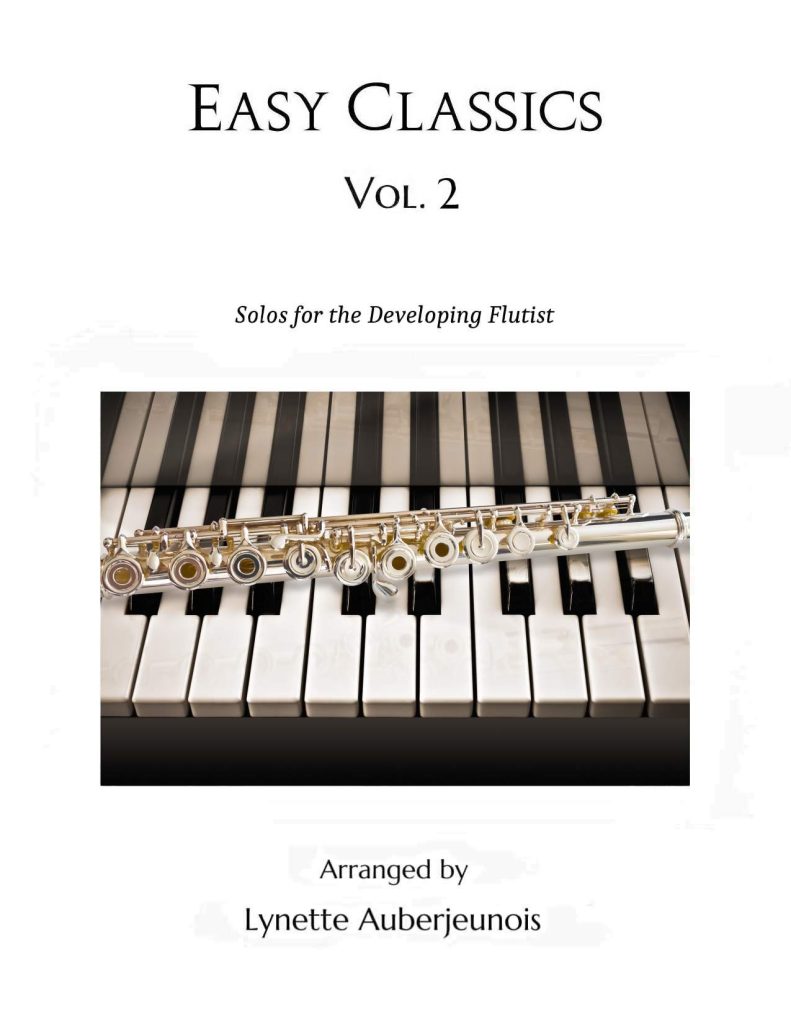 cover for Easy Classics for Flute Solo - Vol. 2