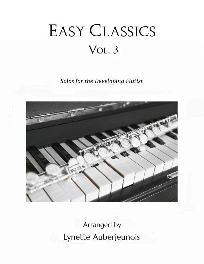 Cover for Easy Classics for Flute Solo - Vol. 3