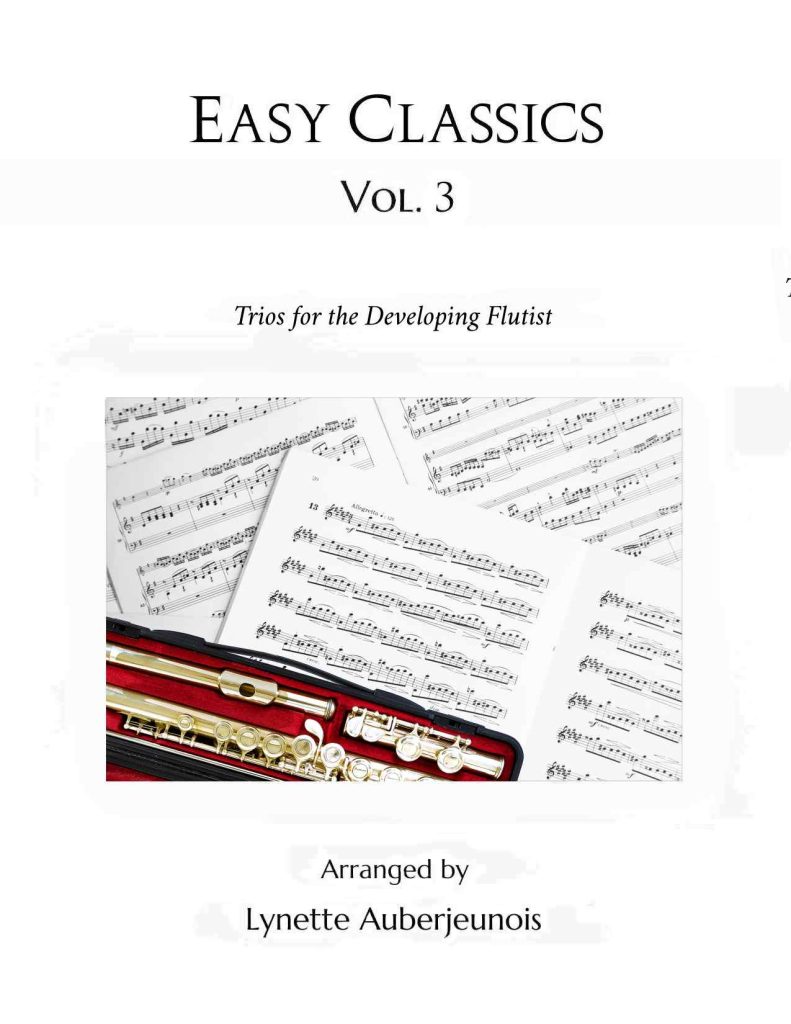 Cover for Easy Classics for Flute Trio - Vol. 3