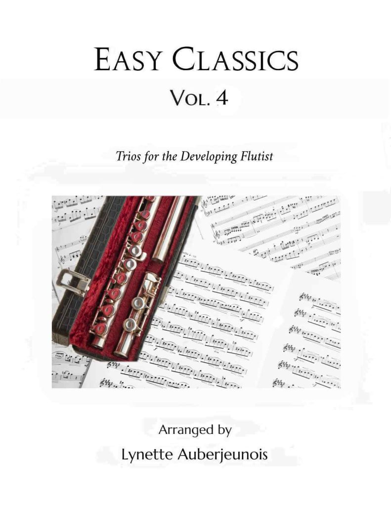 Cover for Easy Classics for Flute Trio - Vol. 4