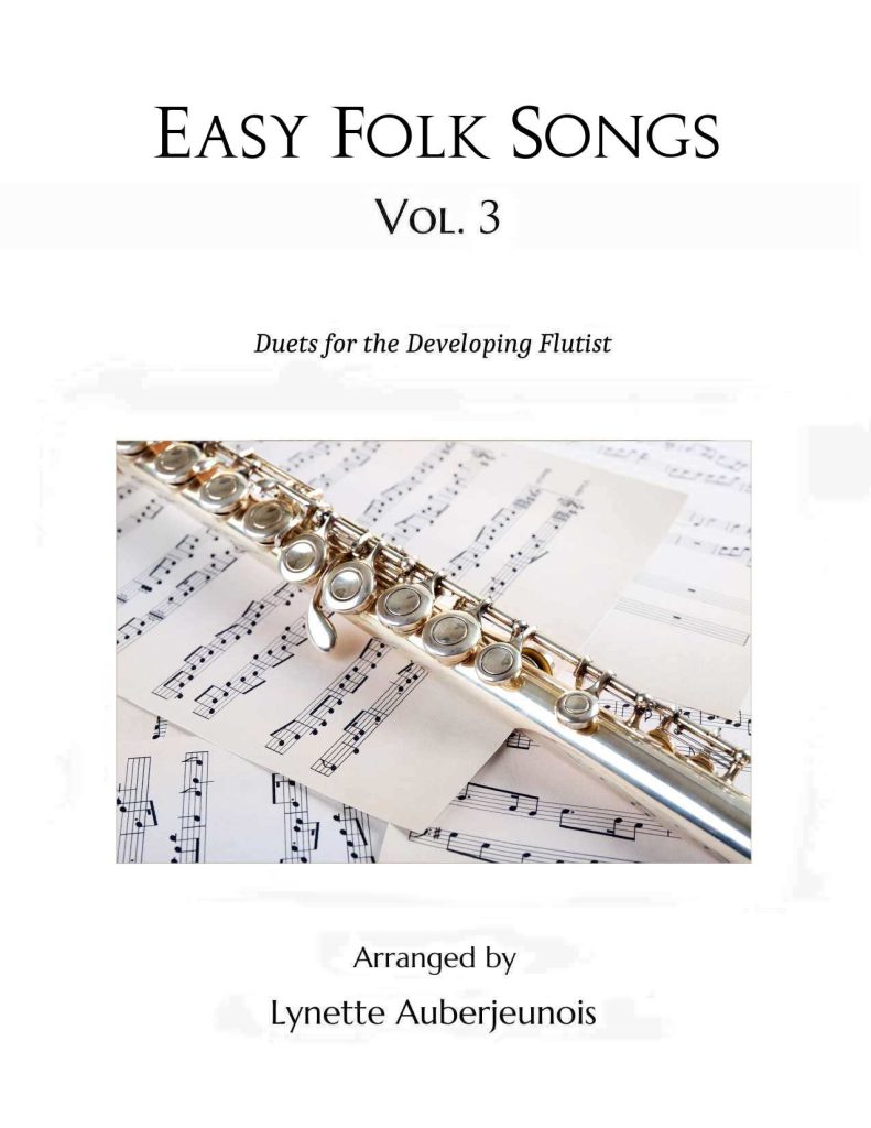 Cover for Easy Folk Songs for Flute Duet - Vol. 3