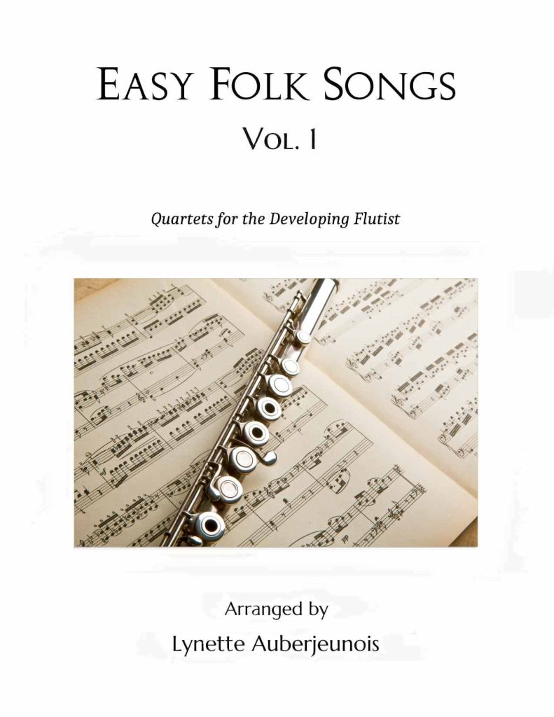 Cover for Easy Folk Songs for Flute Quartet 1