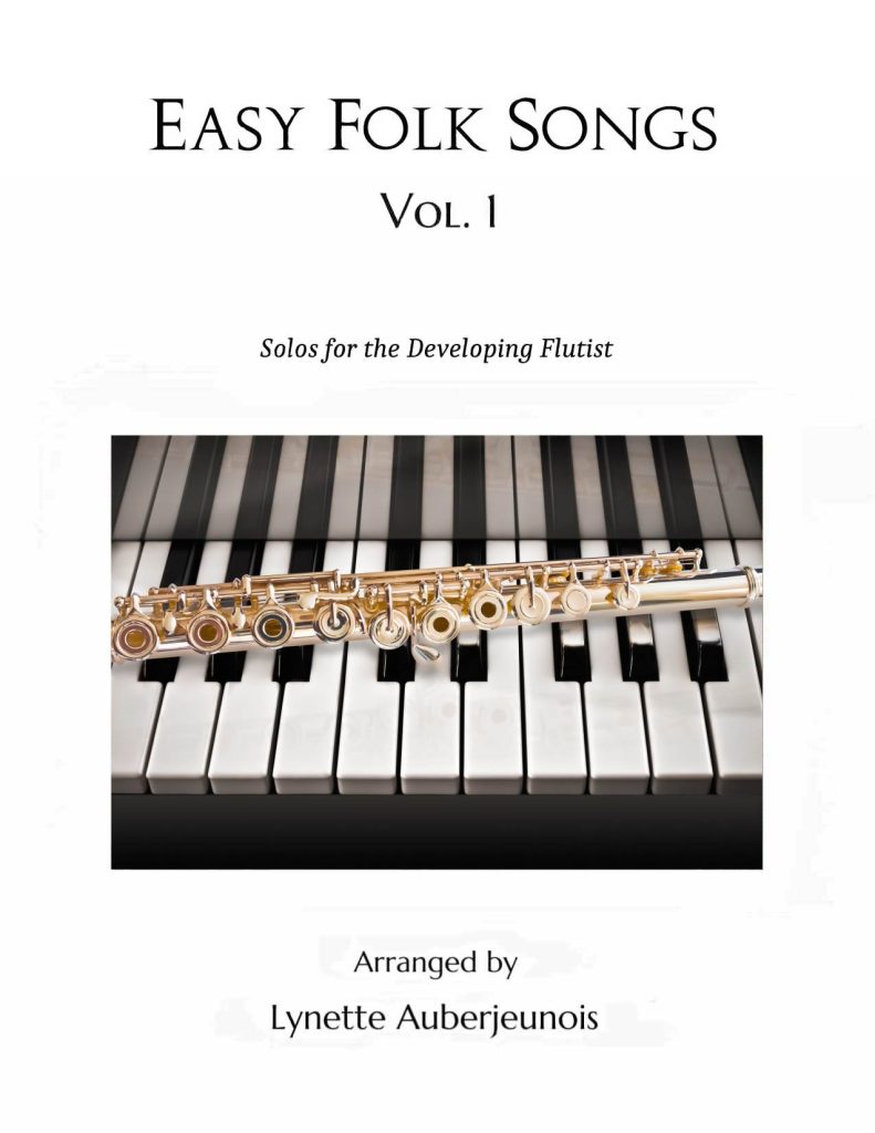 Cover for Easy Folk Songs for Flute Solo - Vol. 1