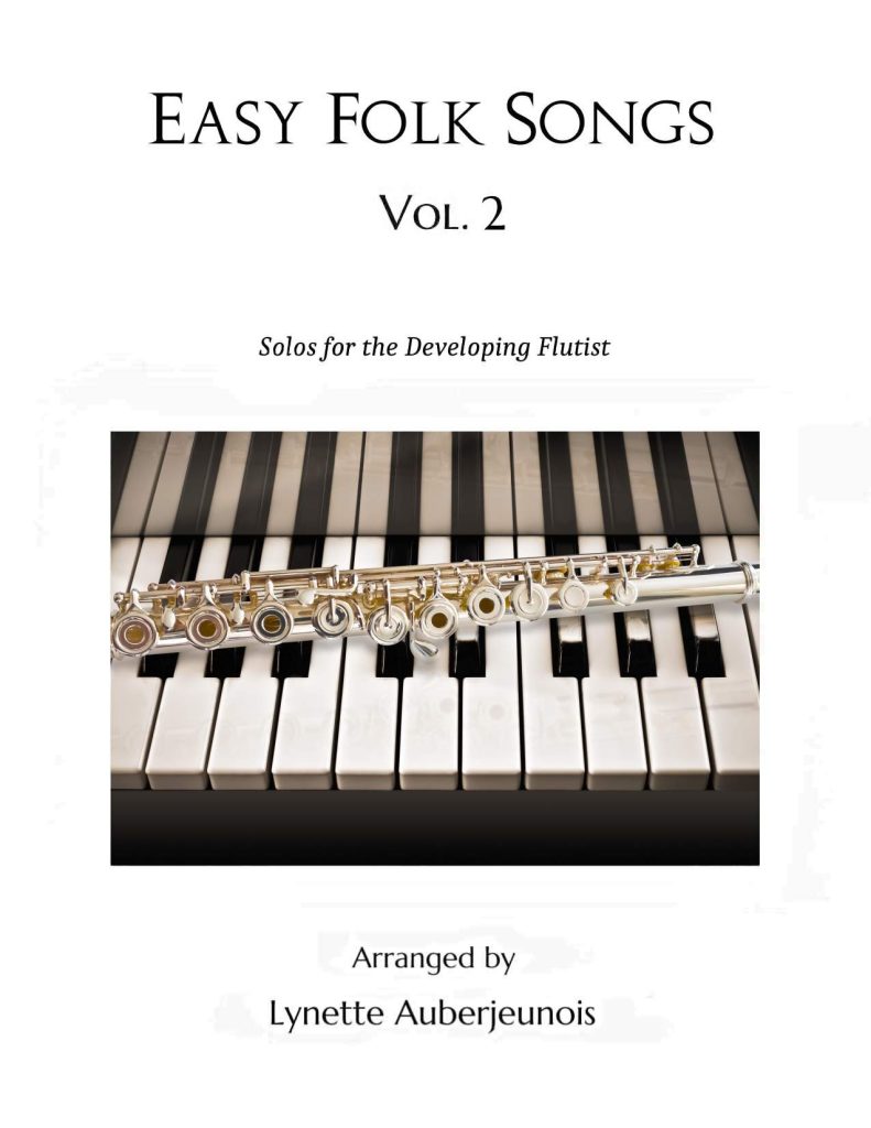Cover for Easy Folk Songs for Flute Solo - Vol. 2