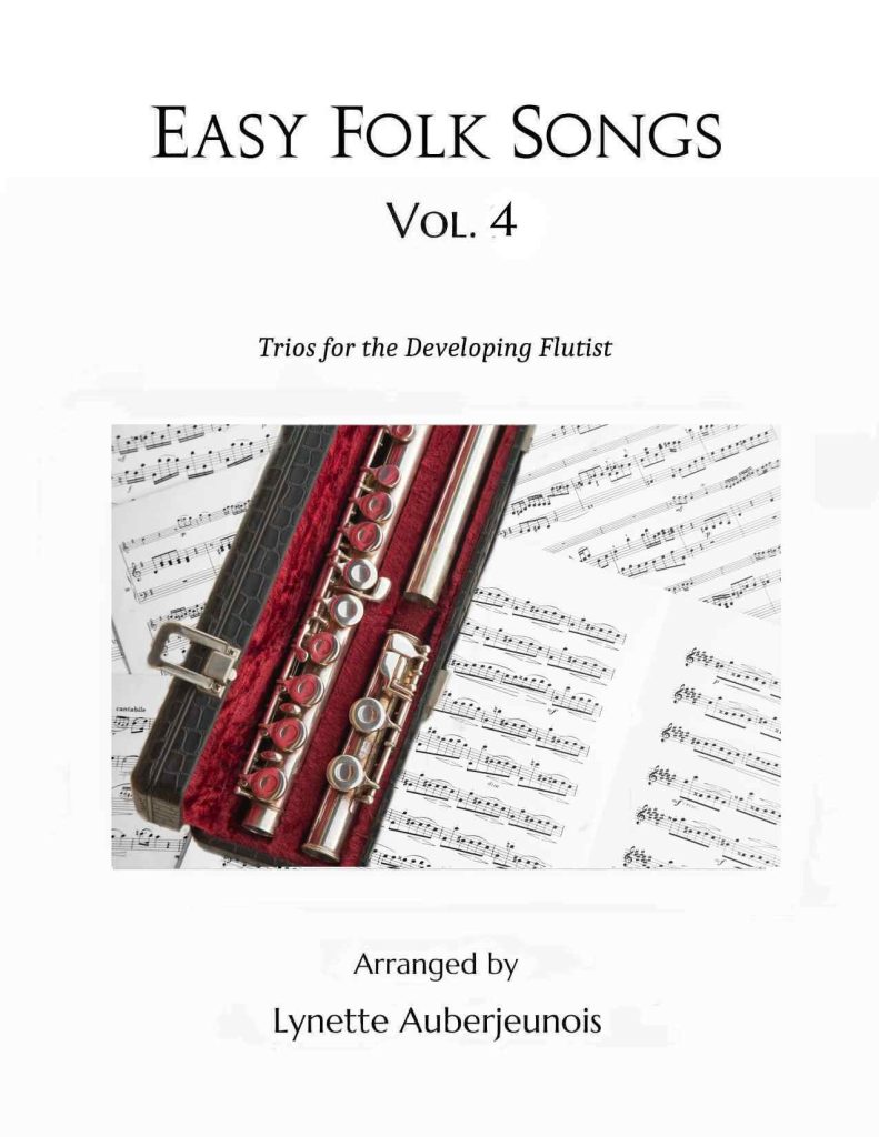 Cover for Easy Folk Songs for Flute Trio - Vol. 4